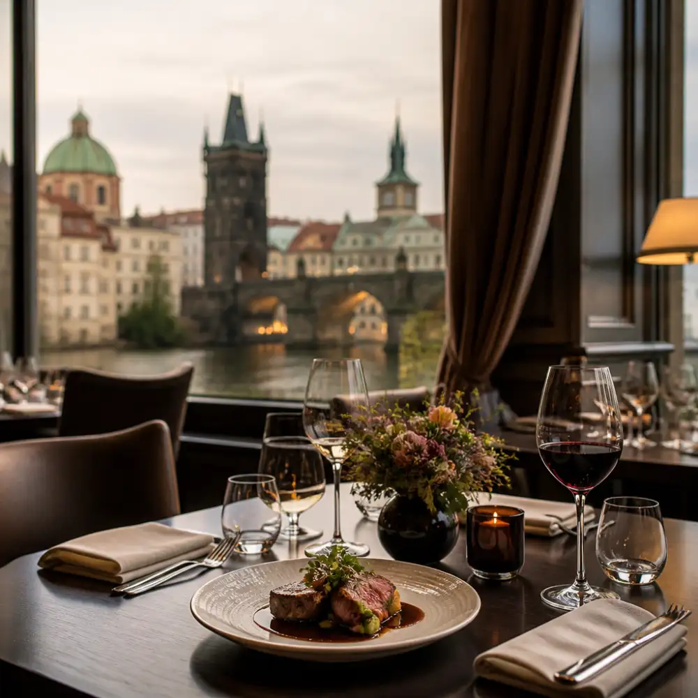 top restaurace praha