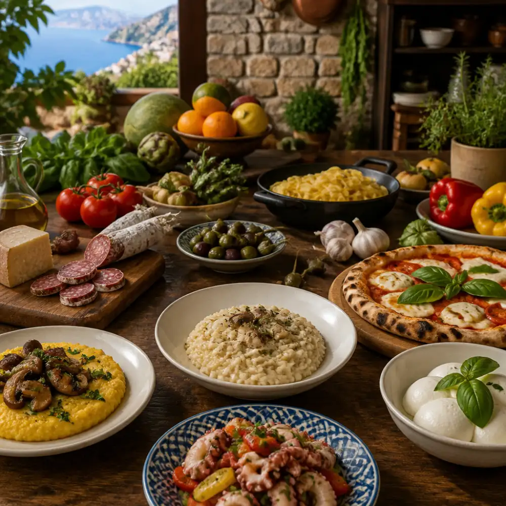 italská kuchyně recepty