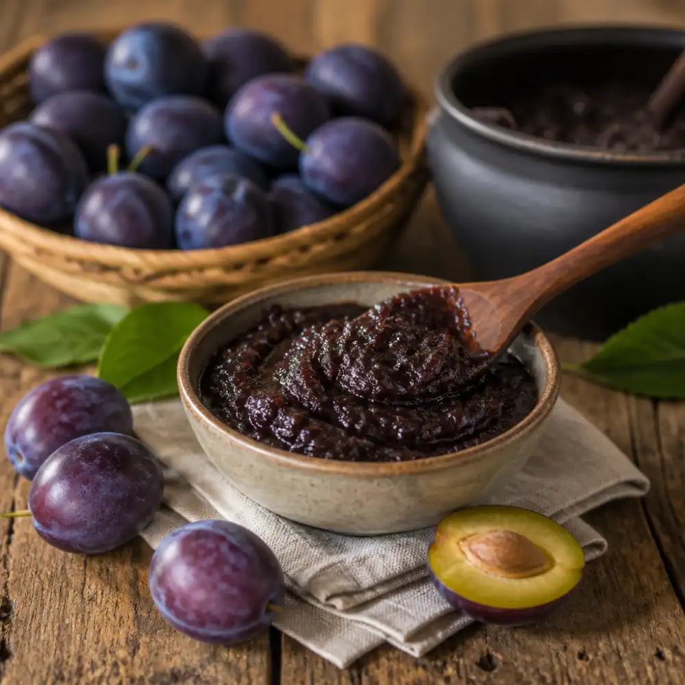 povidla bez cukru recept