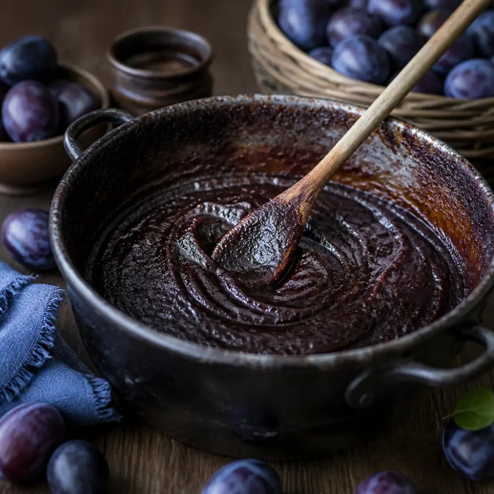 povidla bez cukru recept