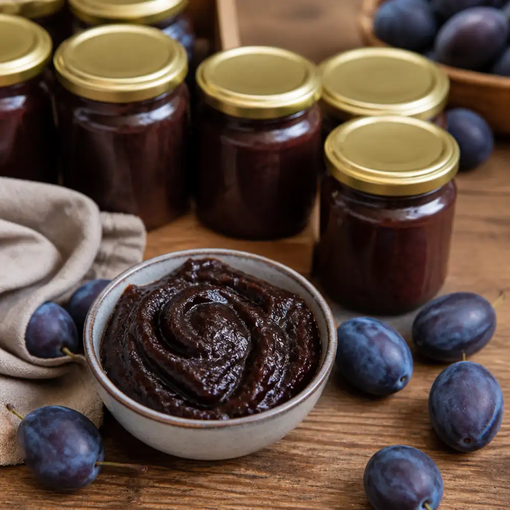 povidla bez cukru recept